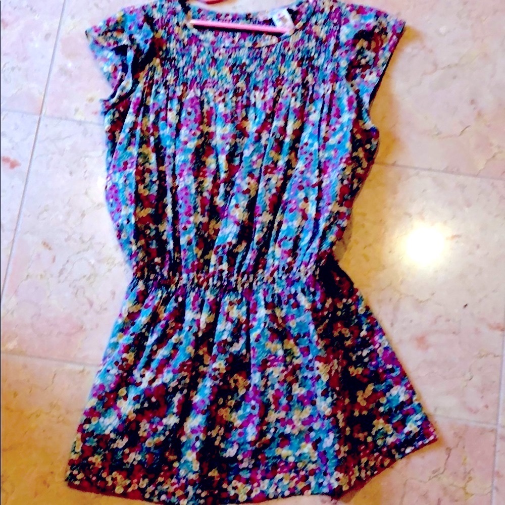 Bonpoint smocked floral dress